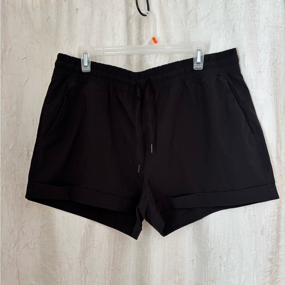 90 degree Womens Black Drawstring Shorts